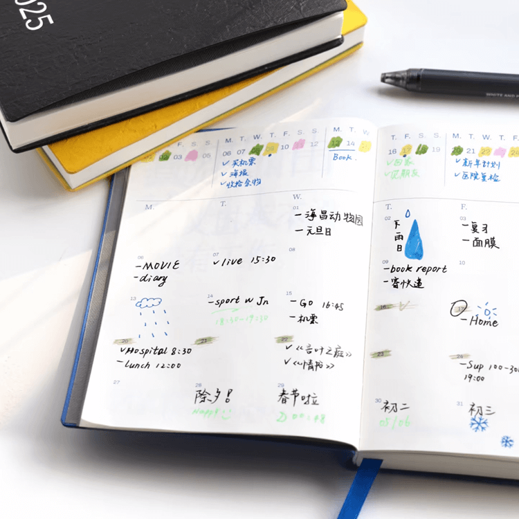 Fabricante chinês de cadernos e diários de couro personalizados com serviço de impressão e encadernação. 4