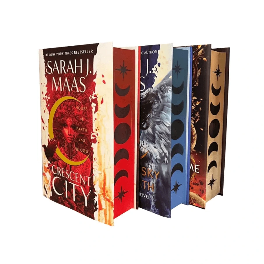 Professional Custom Hard Cover Sprayed Edge Books Printing Services 1