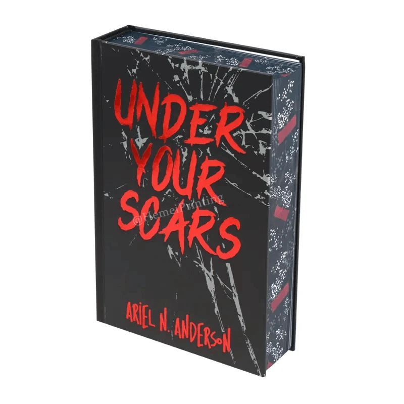 Special Editions Collection Full Color Hardcover Novel Book Printing with Sprayed Edges 1