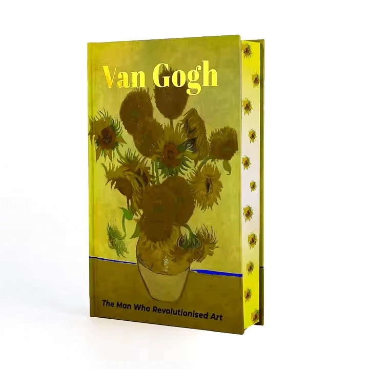 Book Manufacturer Custom Sprayed Edge Hardback Collect Novel Book Printing 1