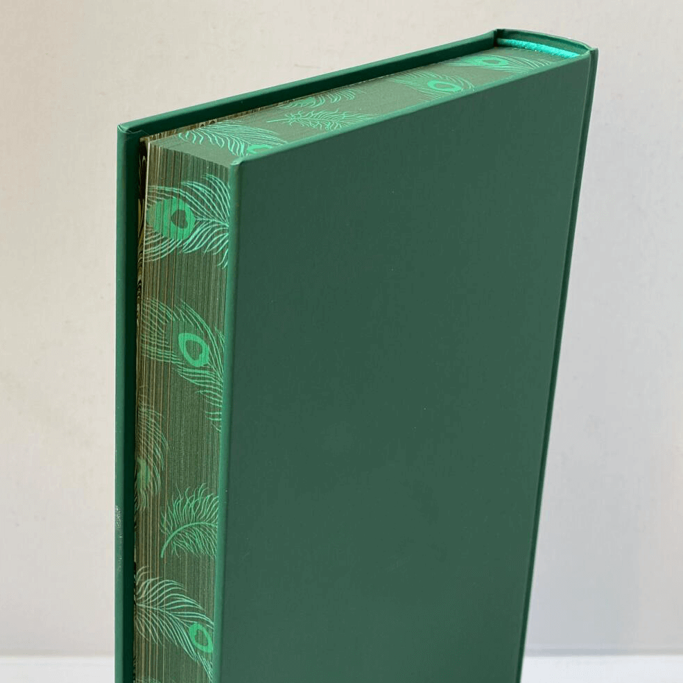 Stampa di libri di lusso con copertina rigida personalizzata e bordi spruzzati, edizione speciale di romanzi. 3