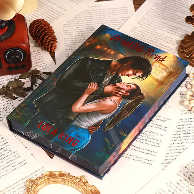 Custom Sprayed Edges Book Printing Services 1