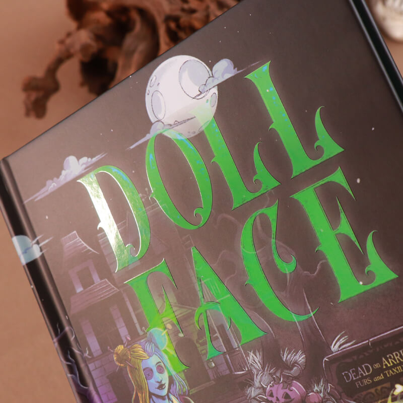 Luxury Special Edition Book with Custom Gold Foil Sprayed Edges 5
