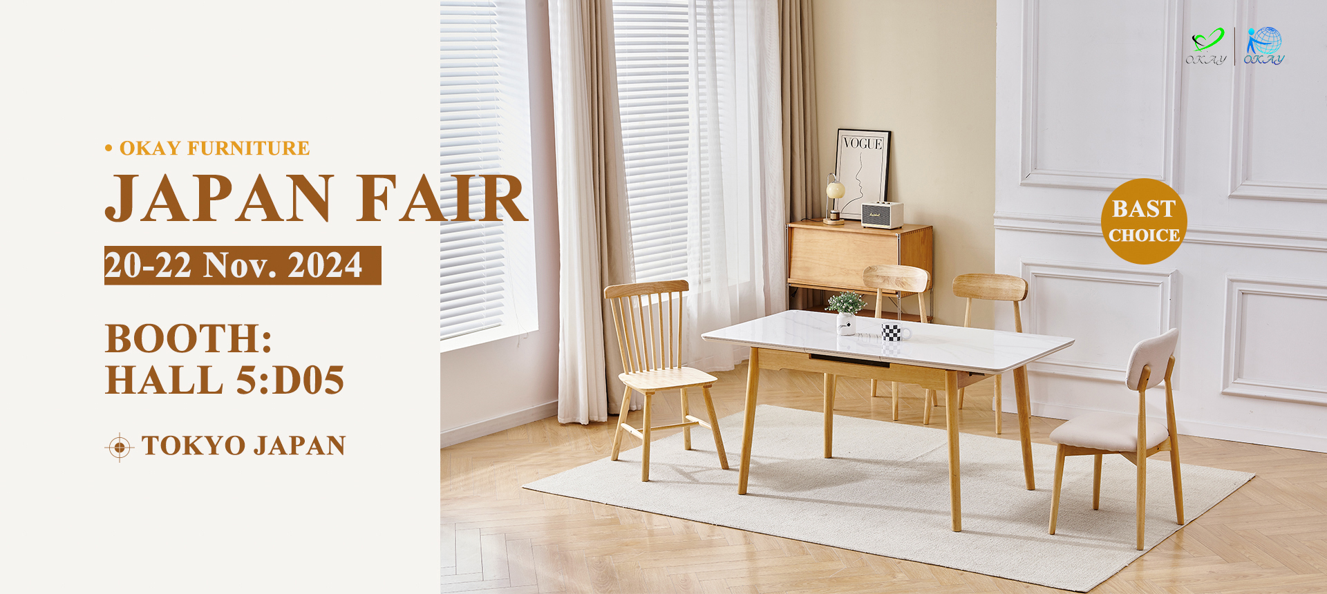 2024 JAPAN Fair Okay Furniture