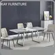 Creative Marble Dining Table and Chairs for Home 1