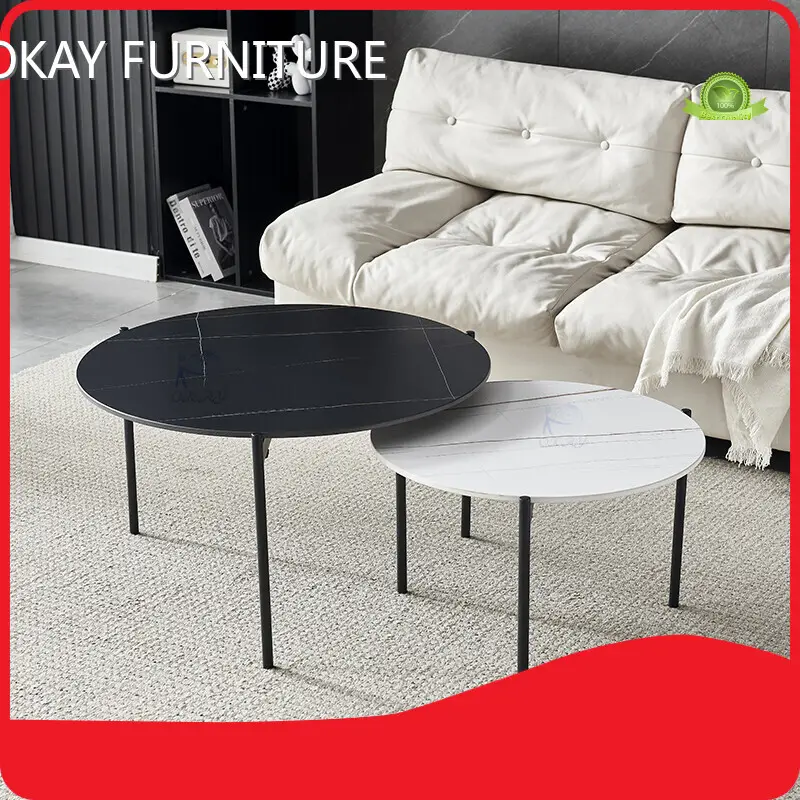 For Office Long Dining Table Stone by Okay Furniture 1