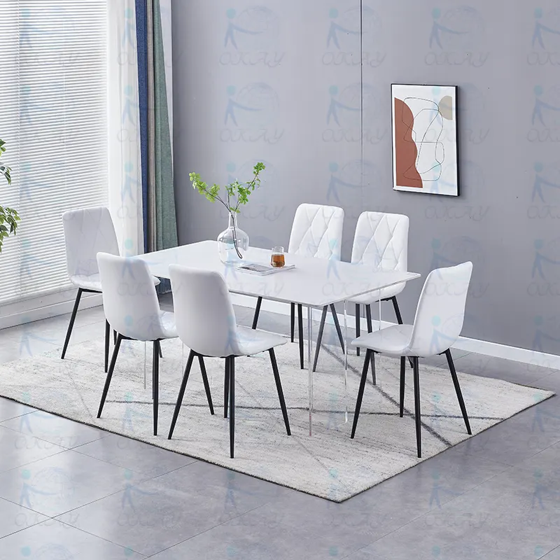 Okay Furniture Bespoke Dining Table and Chairs Metalwith Good Price 2