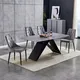 Custom Green Velvet Dining Chairs for Office 3
