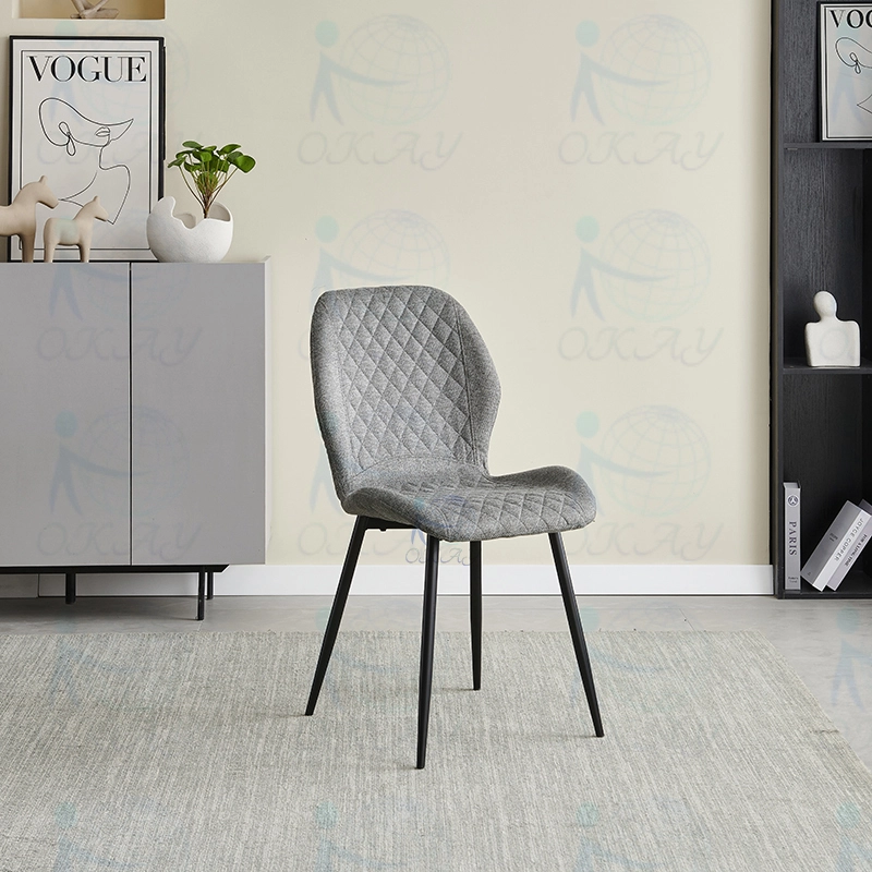 Modern style dining chairs with artistic feel, factory direct sales of back chairs 1