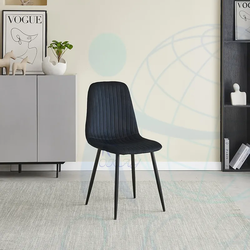 Velvet Wingback Chair for Home with Good Price 2