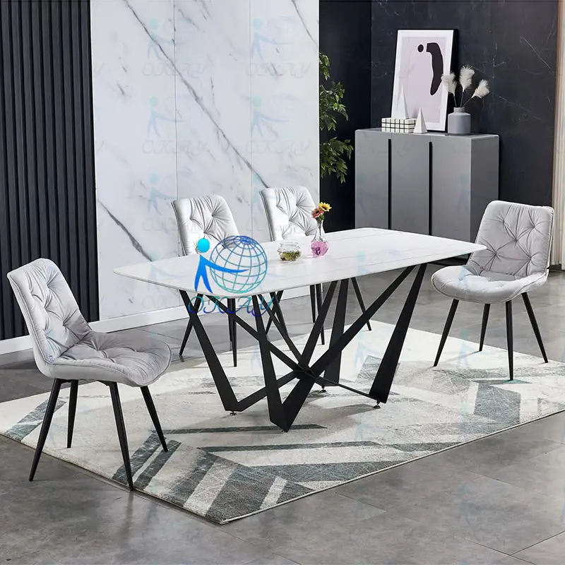Okay Furniture Ceramic Outdoor Dining Table Dining Room Funiture Ceramic Outdoor Dining Tablefactory 4