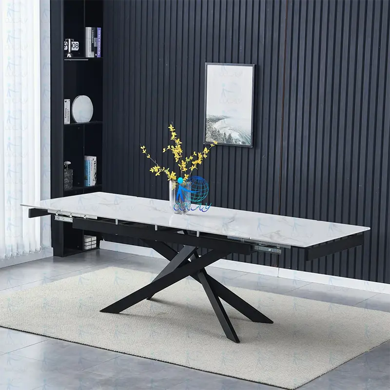Okay Furniture Grey Ceramic Dining Table NO Grey Ceramic Dining Tablefactory Price 2