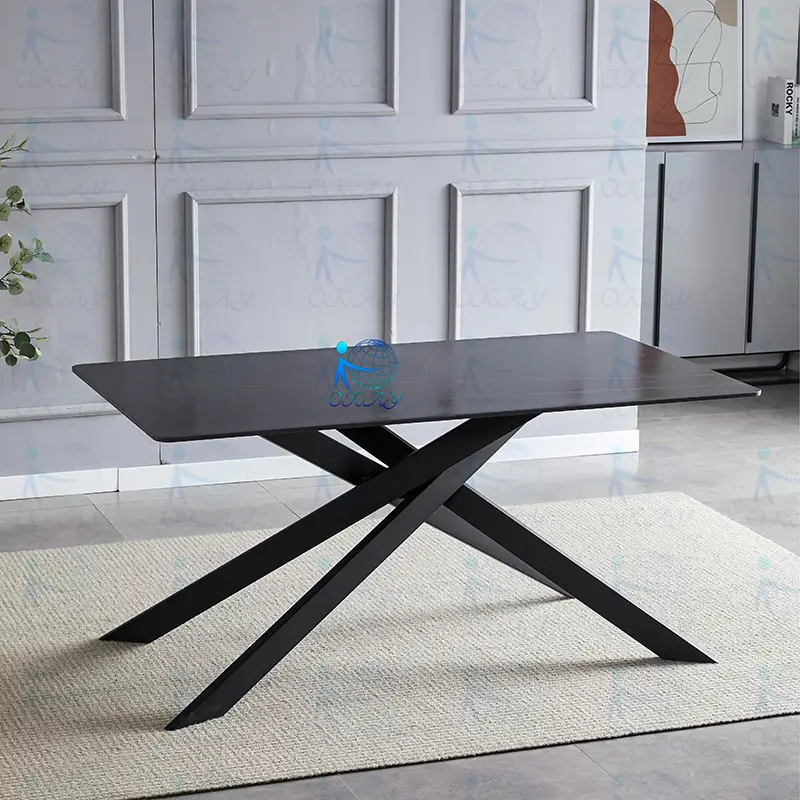 Okay Furniture Modern Ceramic Top Dining Table Modernfrom China 2
