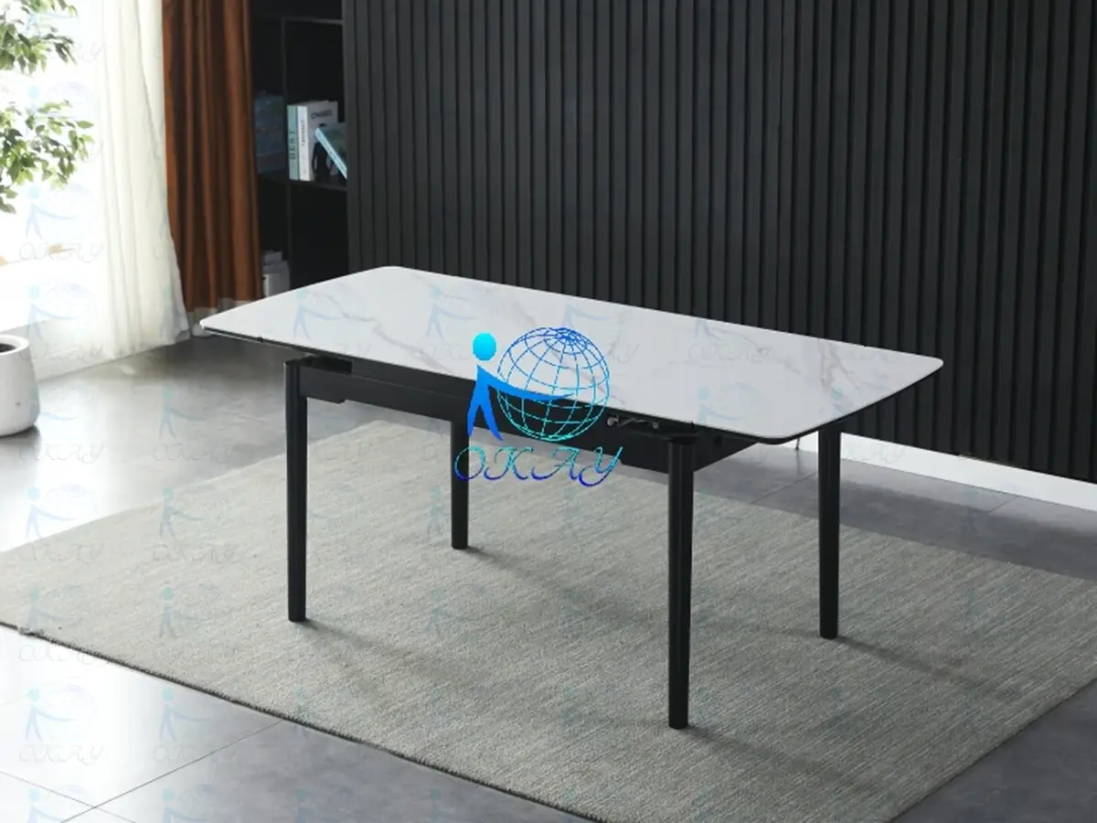 Qualityround Dining Table for Office Modern DINING TABLE 3