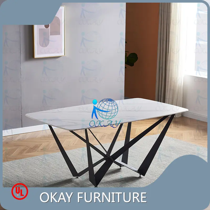 Okay Furniture Ceramic Outdoor Dining Table Dining Room Funiture Ceramic Outdoor Dining Tablefactory 1