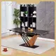 Black Ceramic Extending Dining Table Dining Room Furniture - for Home - Okay Furniture 1