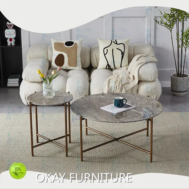 Circle Coffee Table CT-6028 - for Office - Okay Furniture 1