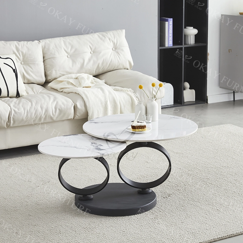 Design interactif et dynamique · Structure circulaire à deux niveaux · Point focal d'espaces modernes et luxueux 1