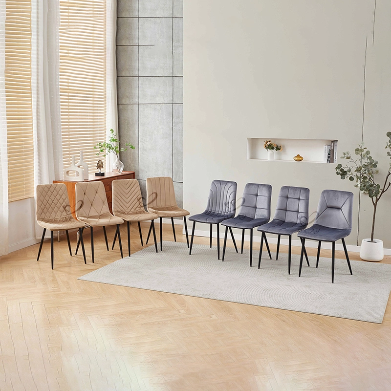Modern Luxury Velvet Dining Chairs | OKAY FURNITURE 1