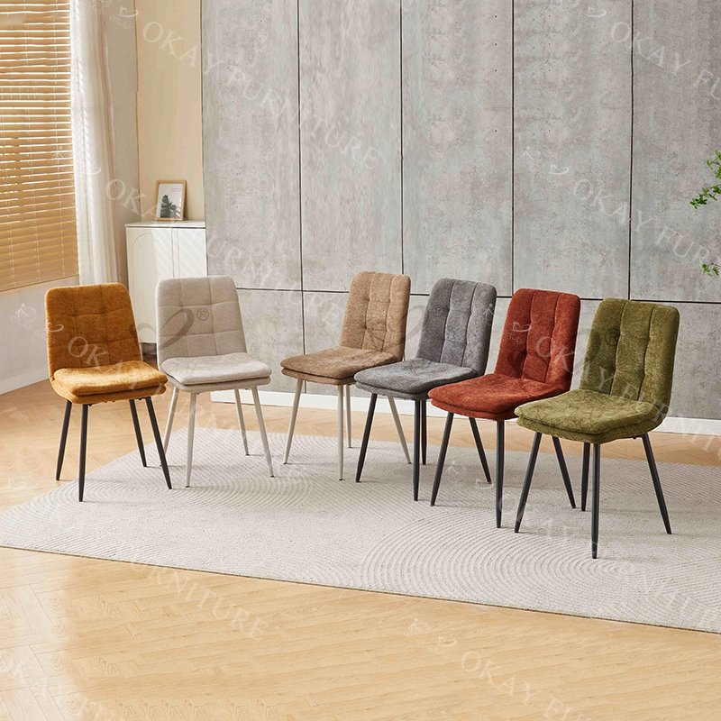 3Dキルティング加工を施した軽量で高級感あふれるダイニングチェア - シンプルさと軽やかな高級感を融合させた、世界中で愛用できる万能アイテム 1