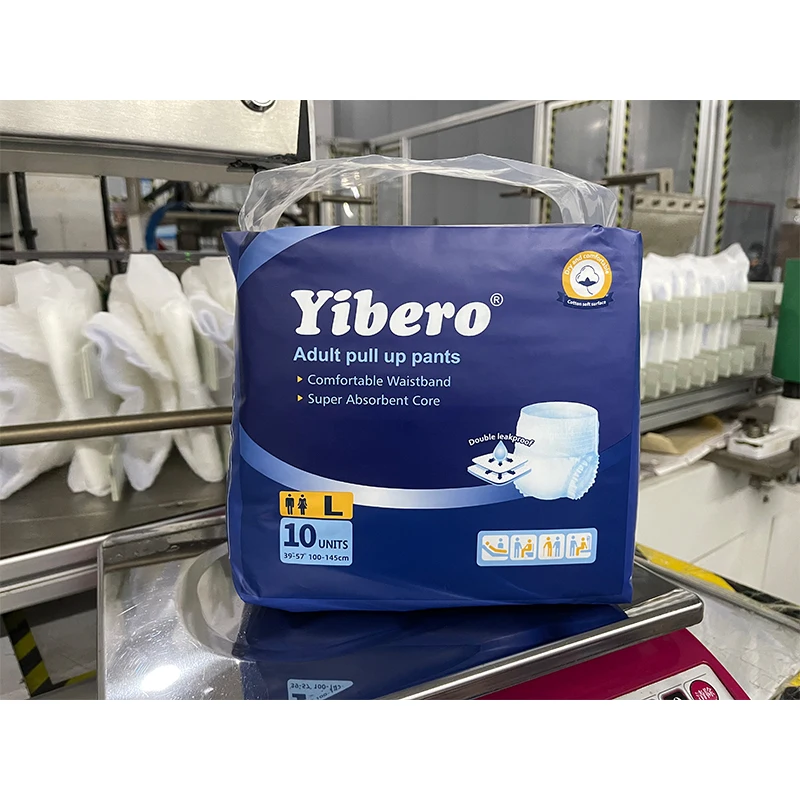 Pantalones desechables de alta calidad para incontinencia de pañales para adultos Jiayue Yibero 1