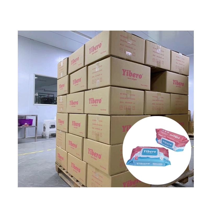 Toallitas húmedas con agua En stock Muestra gratuita China Embalaje pequeño desechable Spunlace Paquete único de alta calidad puro 80 piezas Bebés 3-7 días 1