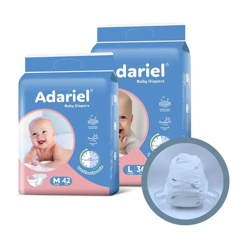 Newborn Disposable Nappies Imported Fluff Pulp and SAP by JIAYUE 2