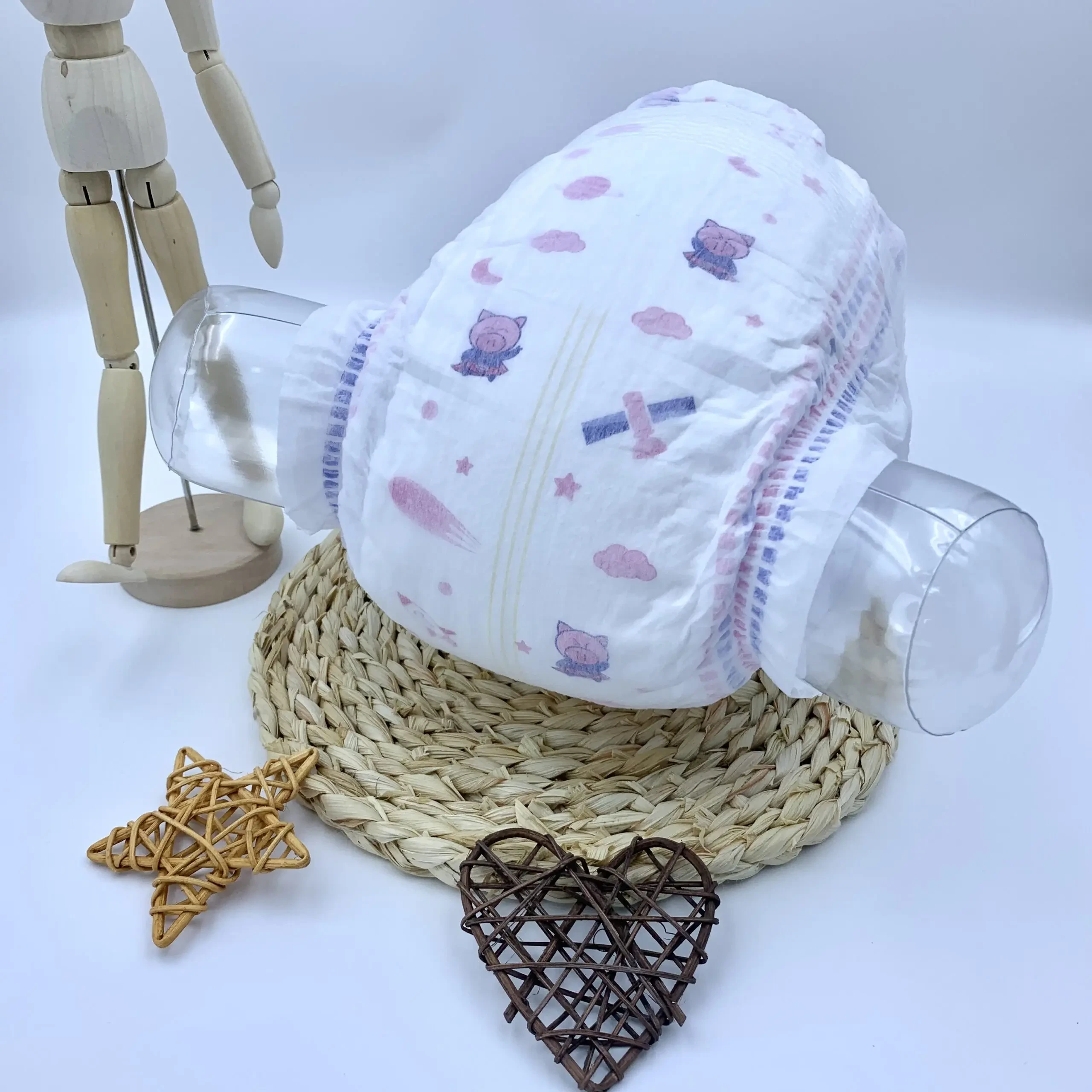 Precio de los pañales del bebé de los pañales disponibles recién nacidos suaves y herméticos 1
