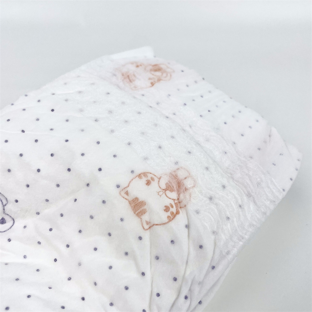 Venta al por mayor de pañales orgánicos para recién nacidos de primera calidad, marca personalizada, suave &, pañal de absorción transpirable para bebés 8