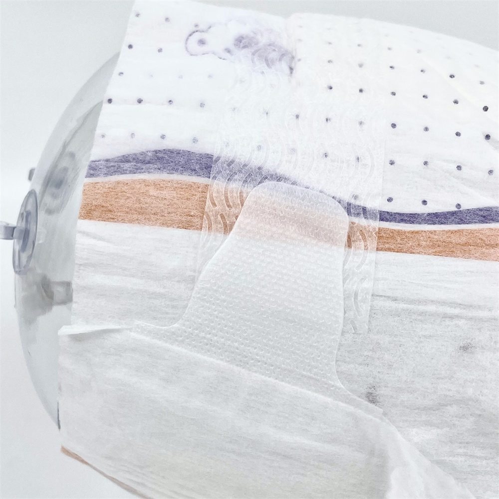 Venta al por mayor de pañales orgánicos para recién nacidos de primera calidad, marca personalizada, suave &, pañal de absorción transpirable para bebés 6