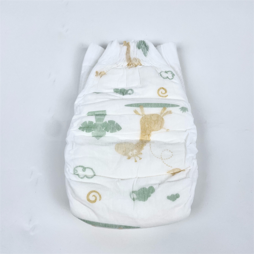 Factory Direct Customizable Chinese Brand Disposable Baby Diapers Elastic Waistband Pure Cotton Breathable Newborn Baby Diapers 3