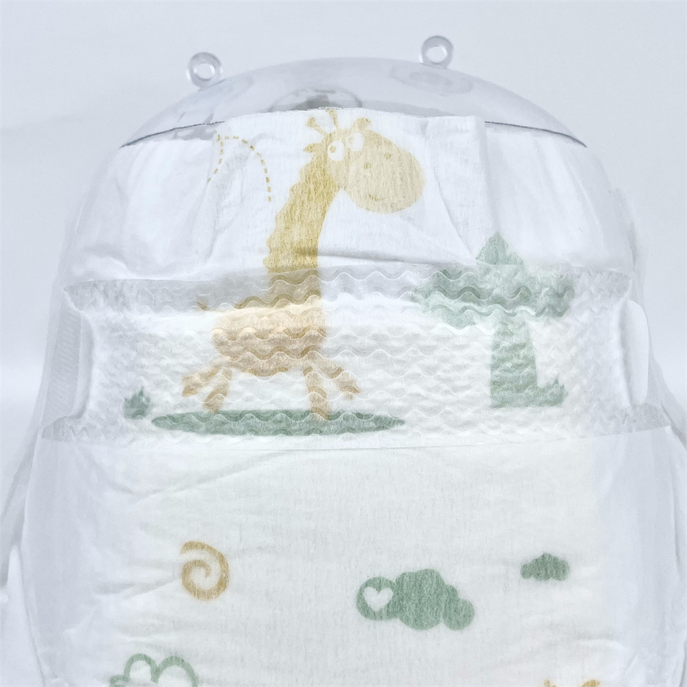 Factory Direct Customizable Chinese Brand Disposable Baby Diapers Elastic Waistband Pure Cotton Breathable Newborn Baby Diapers 8