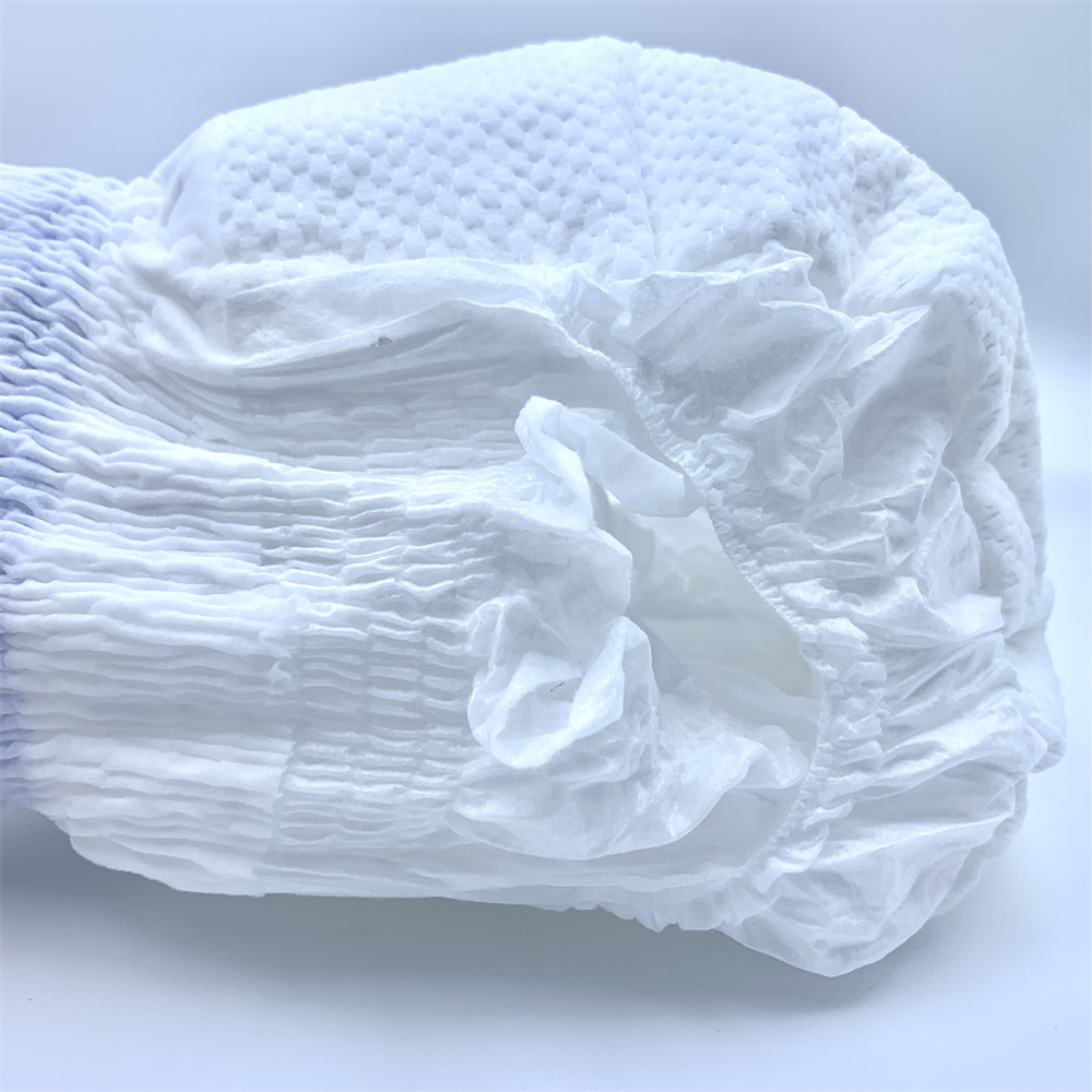 Precio de fábrica de algodón desechable de alta absorción, venta al por mayor, etiqueta privada de alta calidad, pañales impresos suaves y transpirables para bebés 5