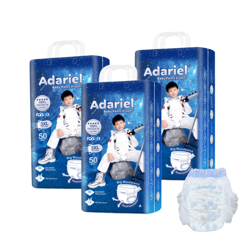 Free Sample Accept Custom Brand High Quality Grade A Baby Diaper Pants Wholesale Disposable Softcare Baby Pull Up Diaper 2