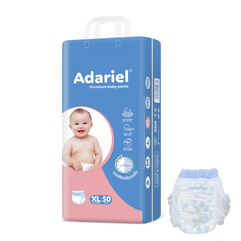 Hot Popular A Grade Baby Diaper Pants Q Shape Super Absorbing Performance Soft Care Dry Pull Up Diapers Baby Walking Pants 2
