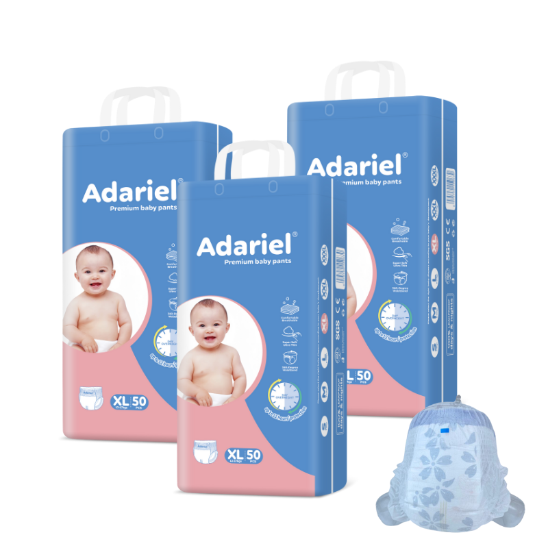 Wholesale Best Selling New Born Baby Diaper Pants Disposable Softcare Highly Absorbent Baby Training Pants 2