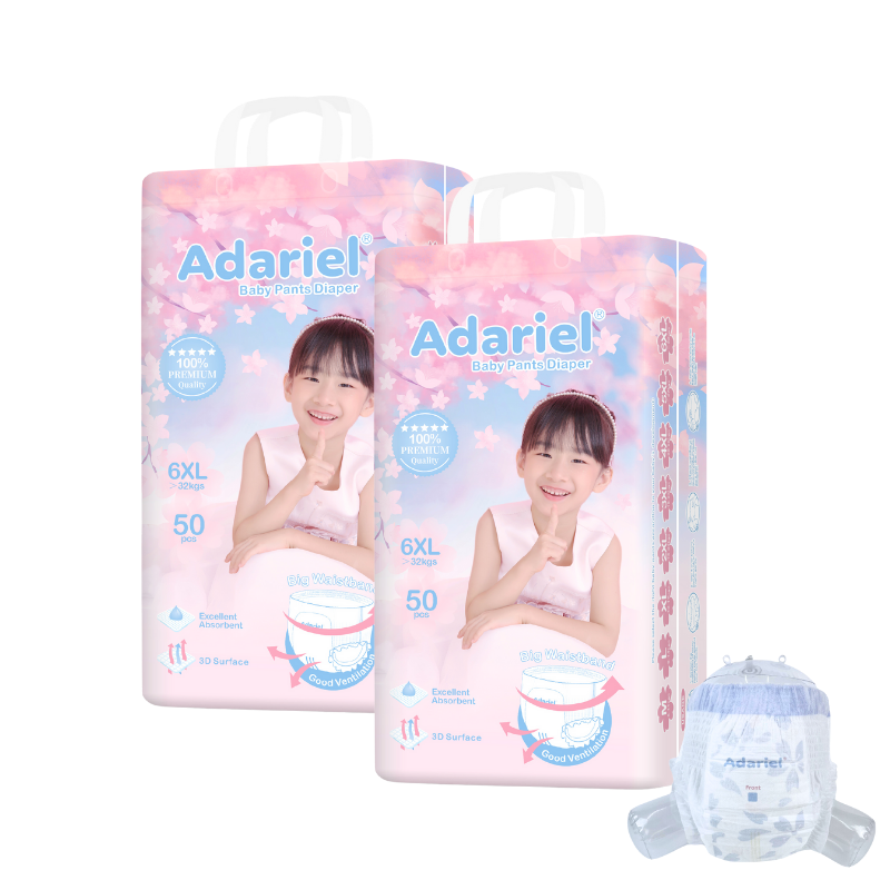 Hot Sale Baby pull up Diapers All Sizes Diapers Soft And Absorbent Baby Diaper Pants 2