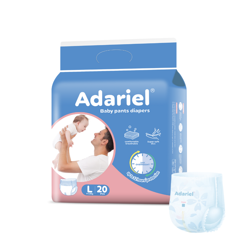 Free Sample Competitive Price Customized Baby Diaper Pants Q Type New Born Disposable Cotton Breathable Baby Pull Up Diapers 2