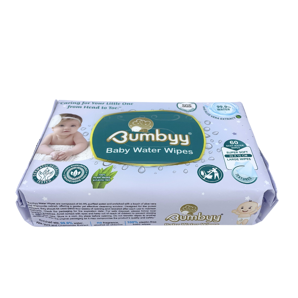 Desain Baru Tisu Basah Untuk Bayi Kualitas Terbaik Tisu Organik Bayi Dengan Aloe Vera & Ekstrak Chamomile Kertas Jaringan Basah 2