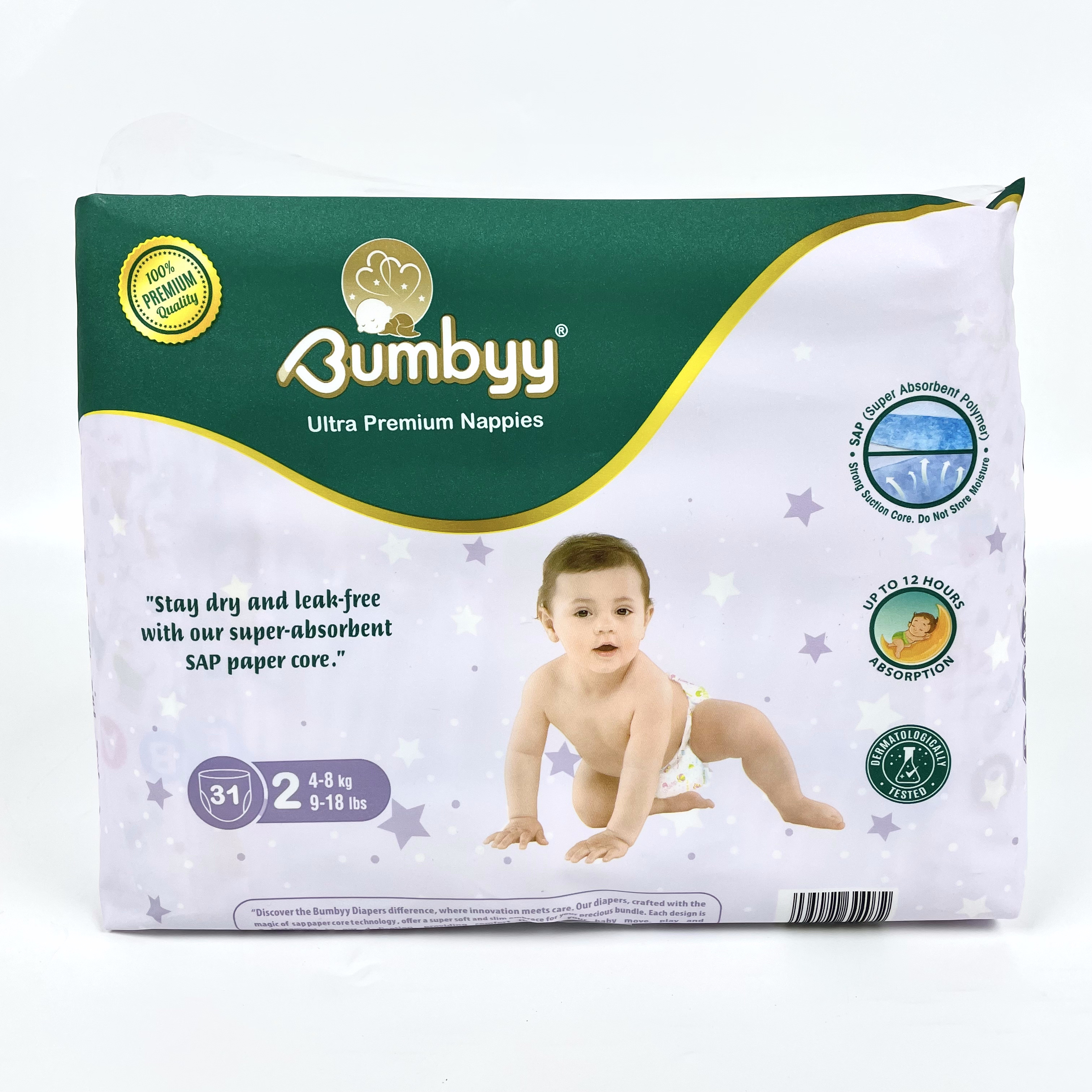 Factory Soft Love Sleepy Nappy Diaper Ultra-thin Wholesale Baby Diapers Suppliers Highly Absorbent Diapers for Baby 2
