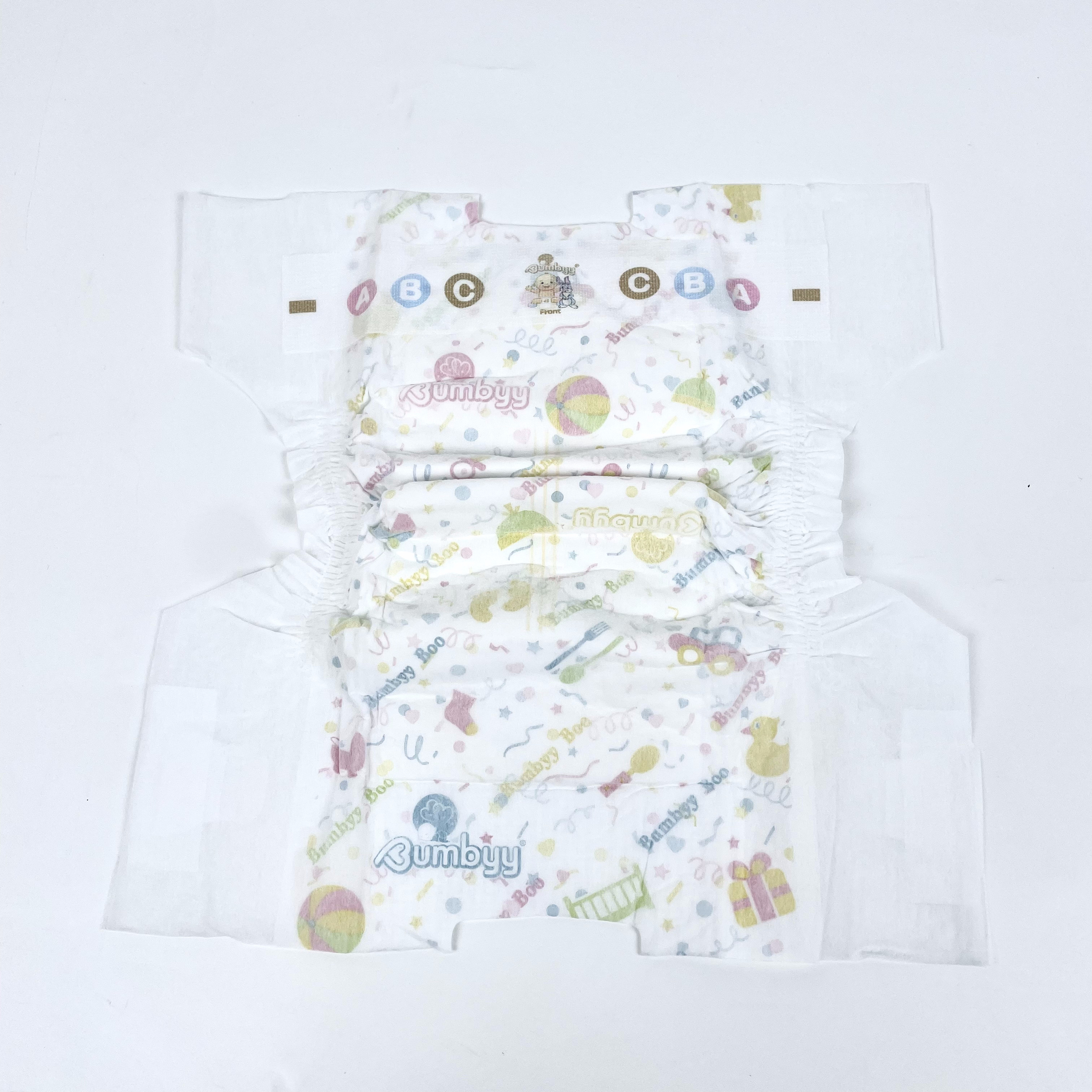Softcare Baby Diapers الشركة المصنعة ذات الجودة الجيدة للقطن المضاد للامتصاص العالي من الحفاضات الطفل 3