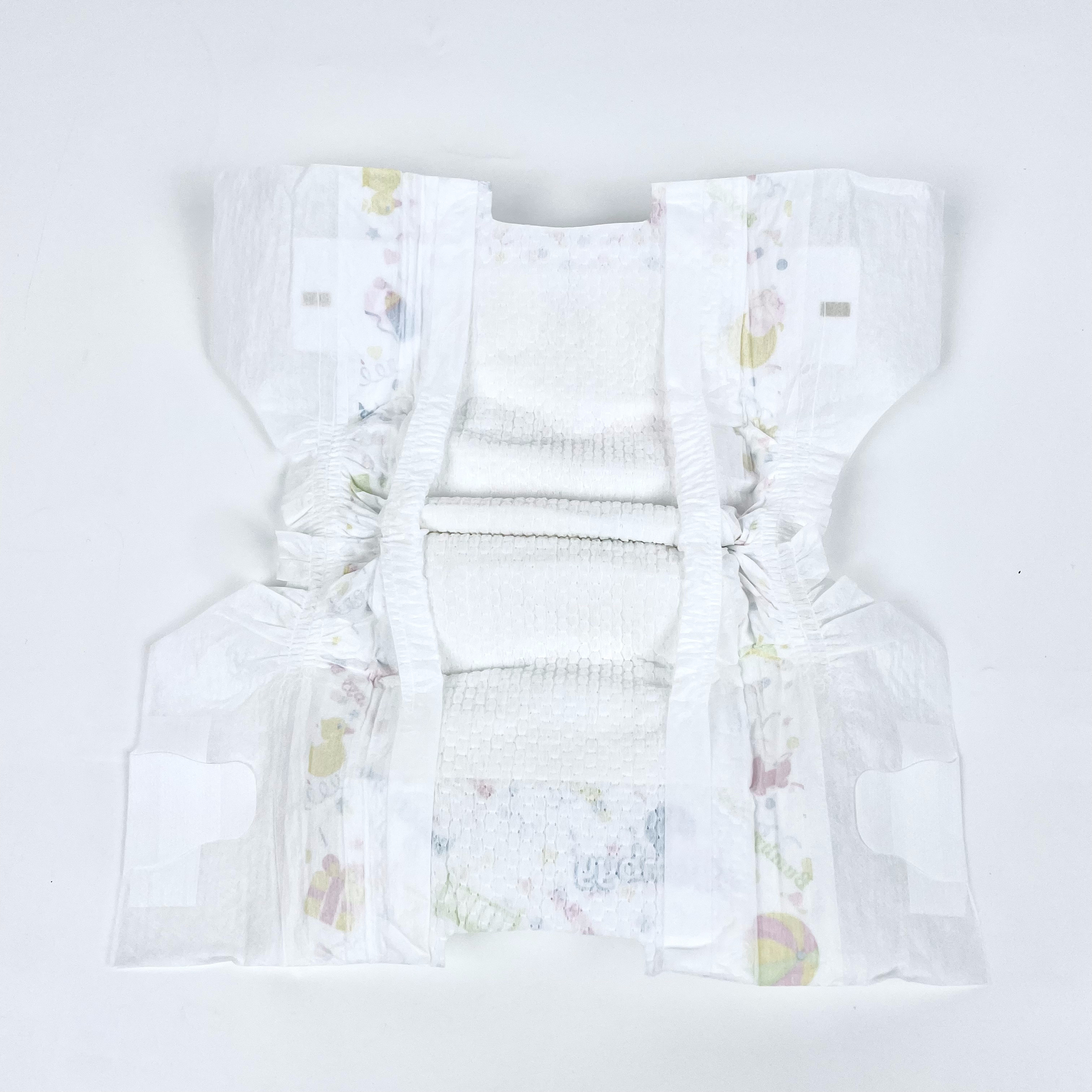 Softcare Baby Diapers الشركة المصنعة ذات الجودة الجيدة للقطن المضاد للامتصاص العالي من الحفاضات الطفل 4