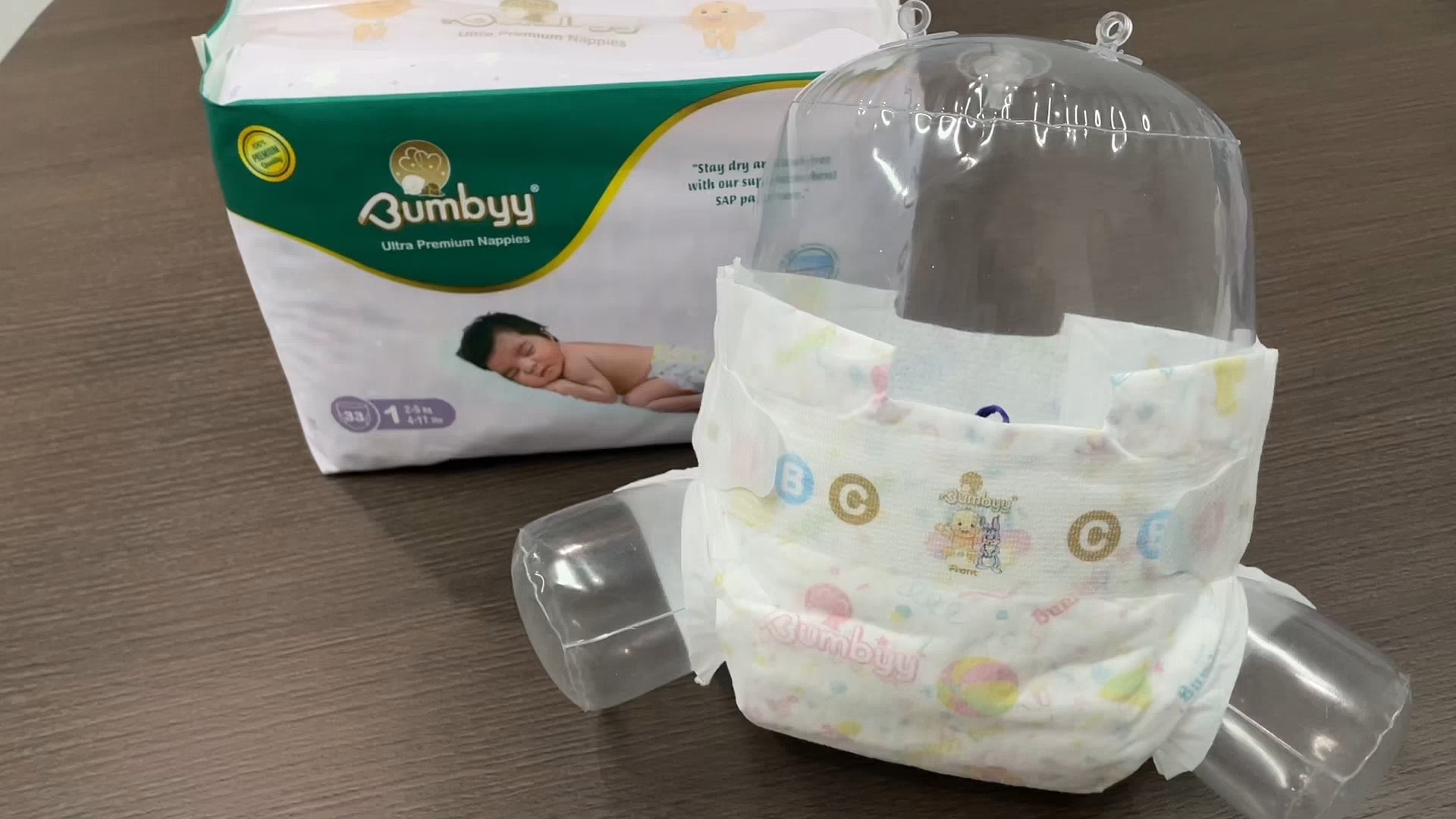 Softcare Baby Diapers الشركة المصنعة ذات الجودة الجيدة للقطن المضاد للامتصاص العالي من الحفاضات الطفل 1