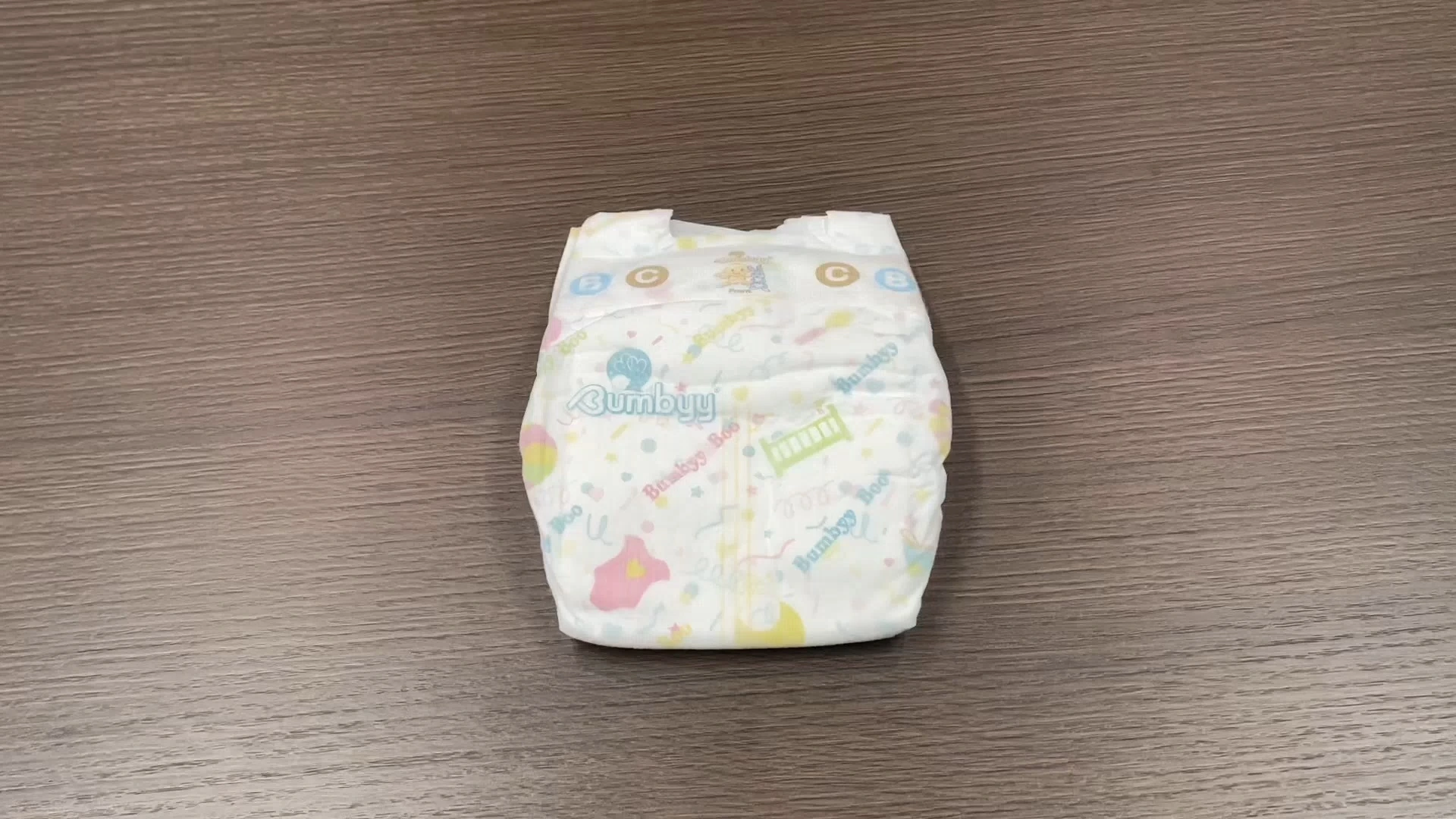 Factory Baby Diaper Manufacturer Cheap Wholesale Baby Nappies Custom Design Soft Care Colored 3D Printing Disposable Baby Diaper 1