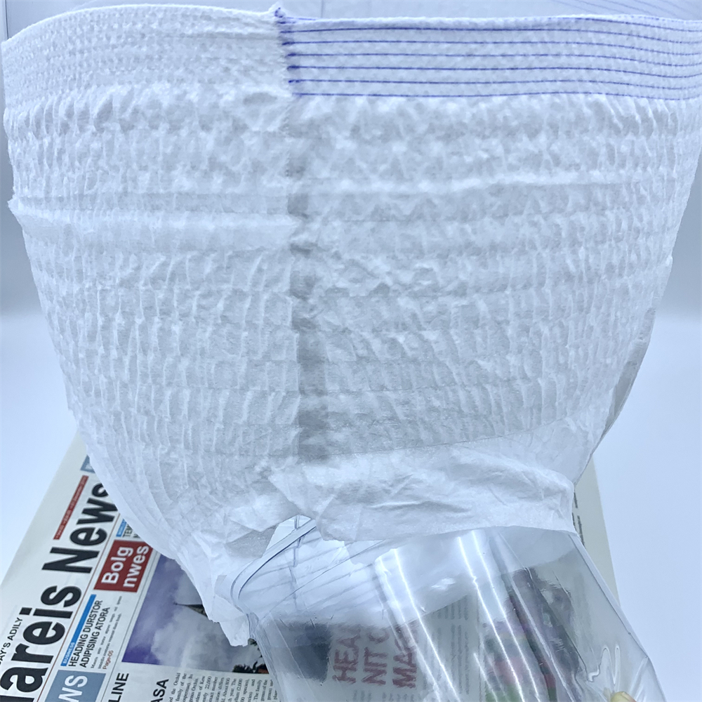 Wholesale Price Free Sample Adult Diaper Health Care Adult Outdoor Disposable Pull-up Diaper Pants for Elder 4