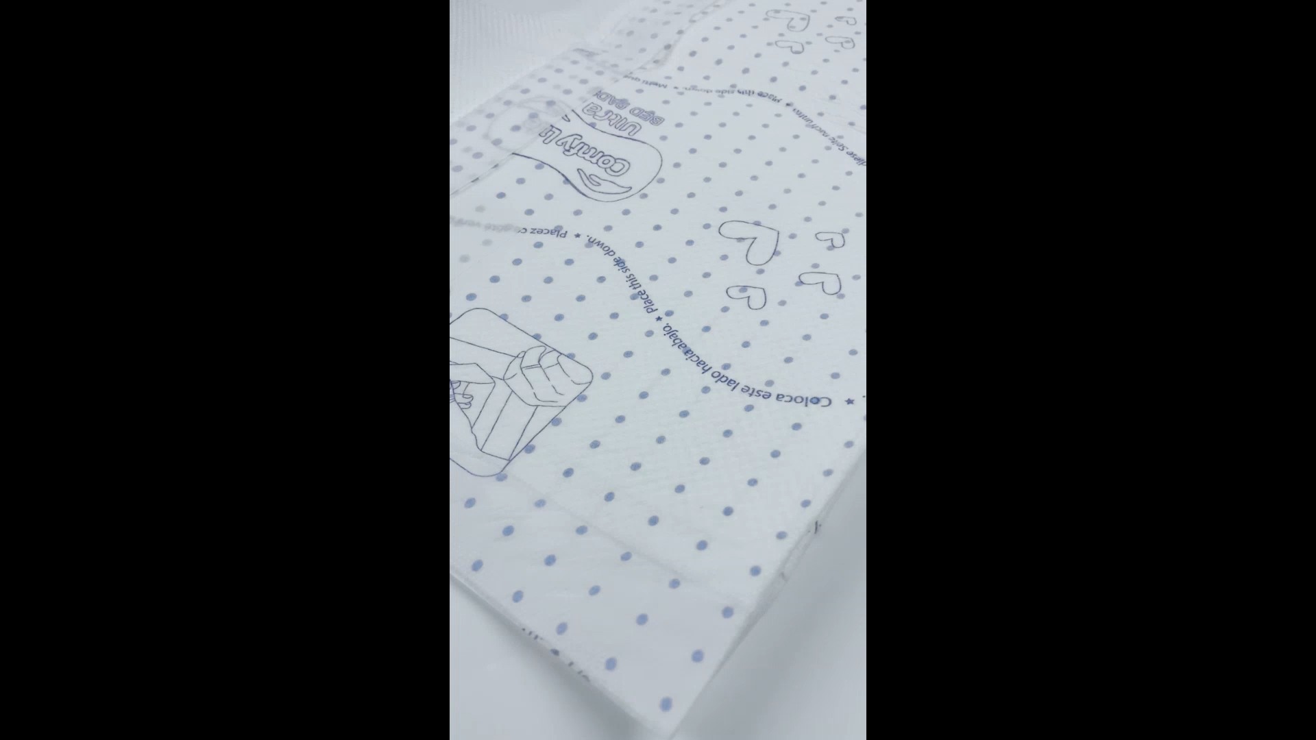 OEM ODM Incontinence Bed Pads High Absorbency Mats Waterproof Mattress Underpad 75×90 CM 1
