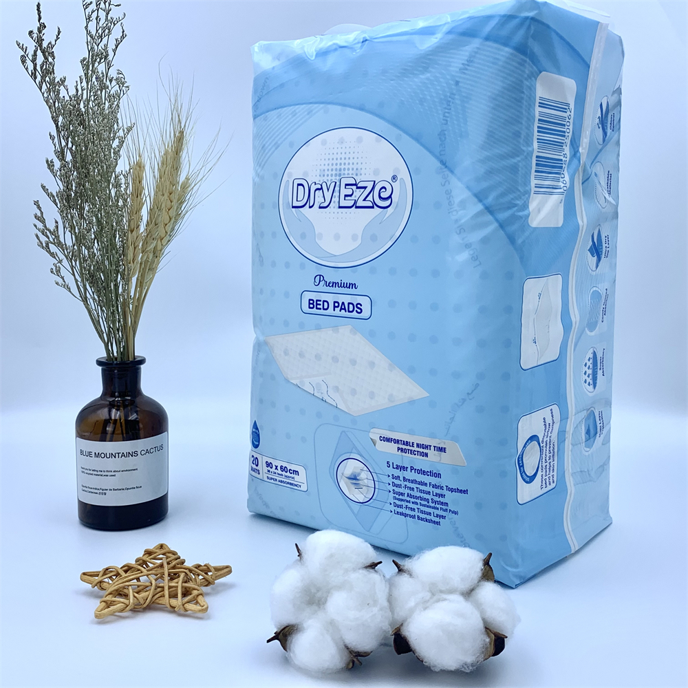 OEM Factory Direct Price Incontinence Bed Sheets Disposable Non Woven Fabric Soft Care Dry Incontinence Bed Pads For Adults 2