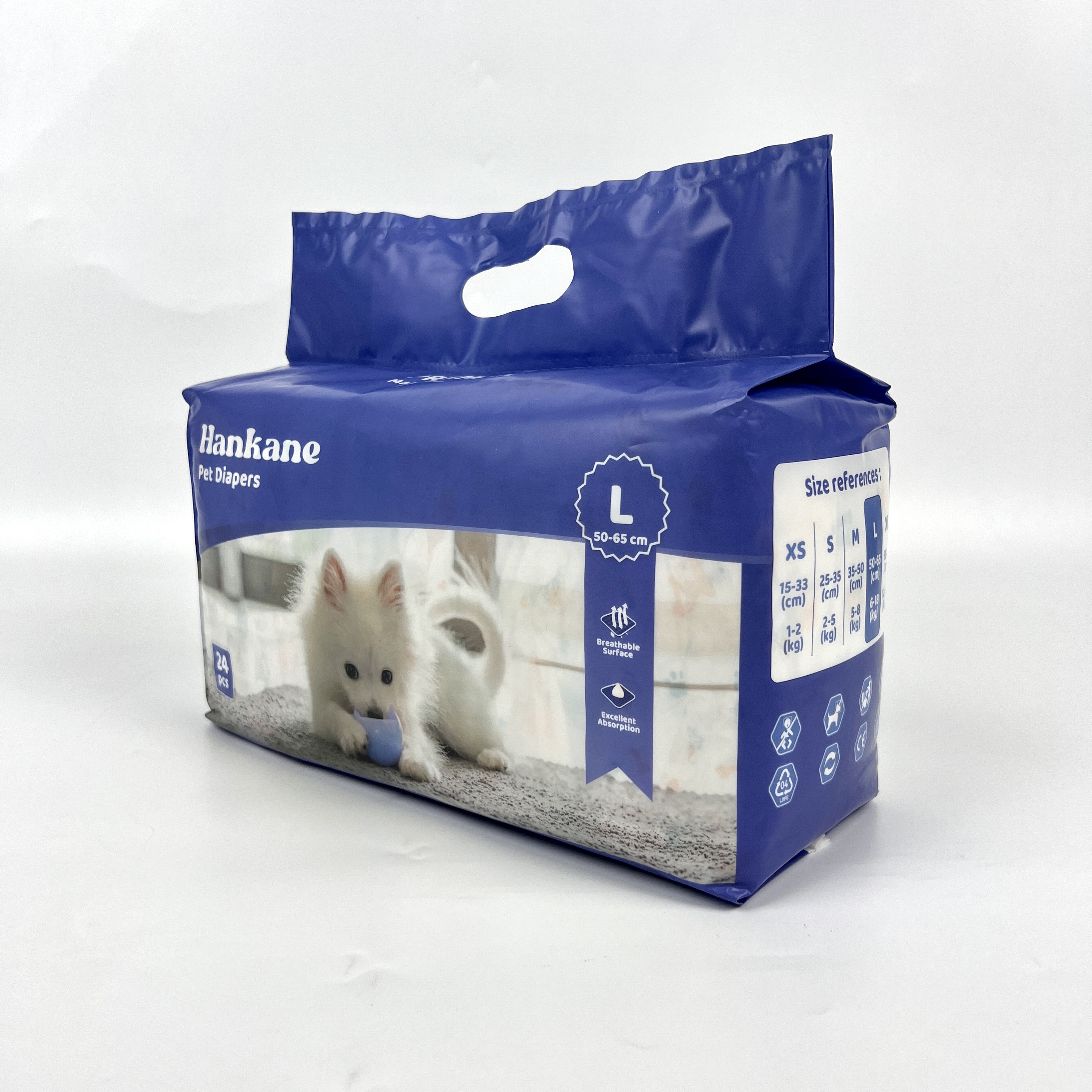 Bajo precio ultra suave orgánico orgánico cómodo pañales animales impermeables desechables para perros machos para perros machos 2