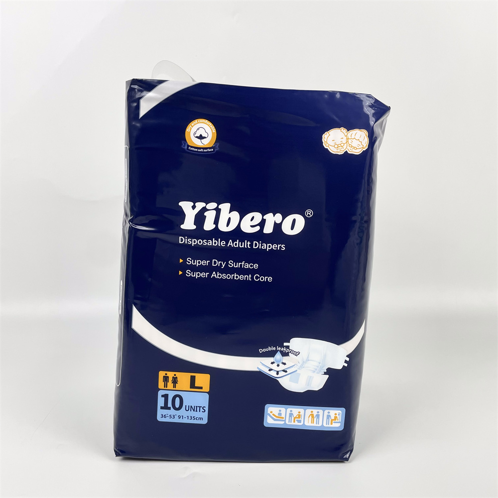 High Quality Super Absorption Leak Diaper Factory Wholesale Dry Soft Surface Adult Diapers 2