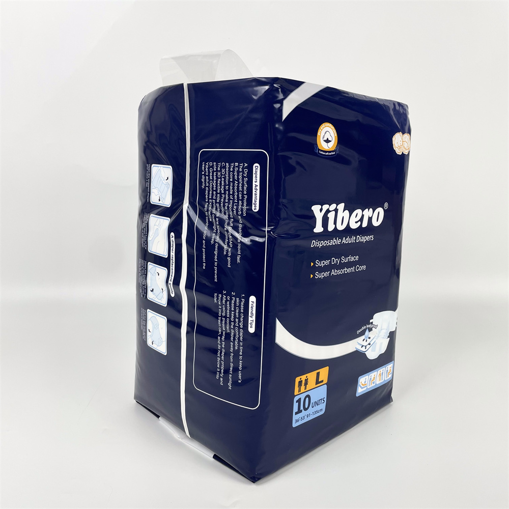 Wholesale Best Selling Disposable Ultra Thick Non-Woven Hosital Adult Diaper Incontinence Diapers For Elderly 3